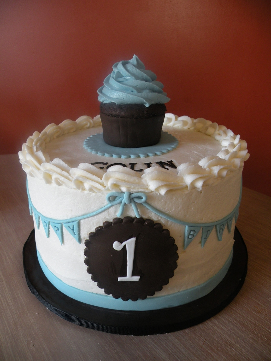 Baby Boy Cake Ideas For First Birthday
 Classic Baby Boy 1St Birthday CakeCentral