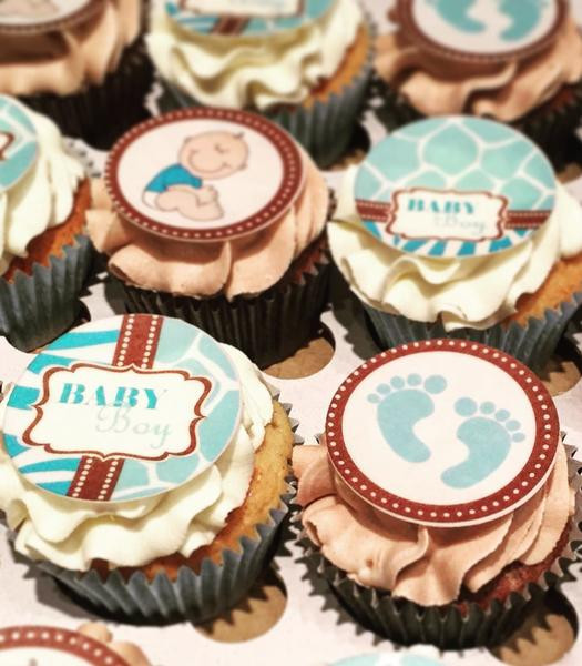 Baby Boy Cupcakes Toppers
 Baby Boy – My Cupcake Toppers