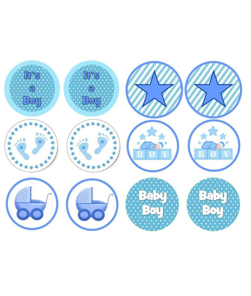 Baby Boy Cupcakes Toppers
 baby boy cupcake toppers Google Search