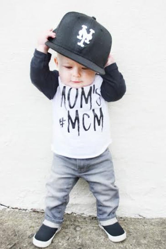 Baby Boy Fashion Clothes
 MCM toddler boy baby boy raglan man crush monday by Our5loves