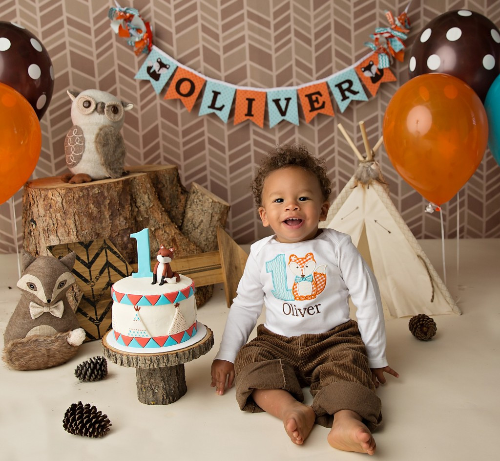 Baby Boy First Birthday Party
 Oliver s Fall Inspired First Birthday Everyday Party