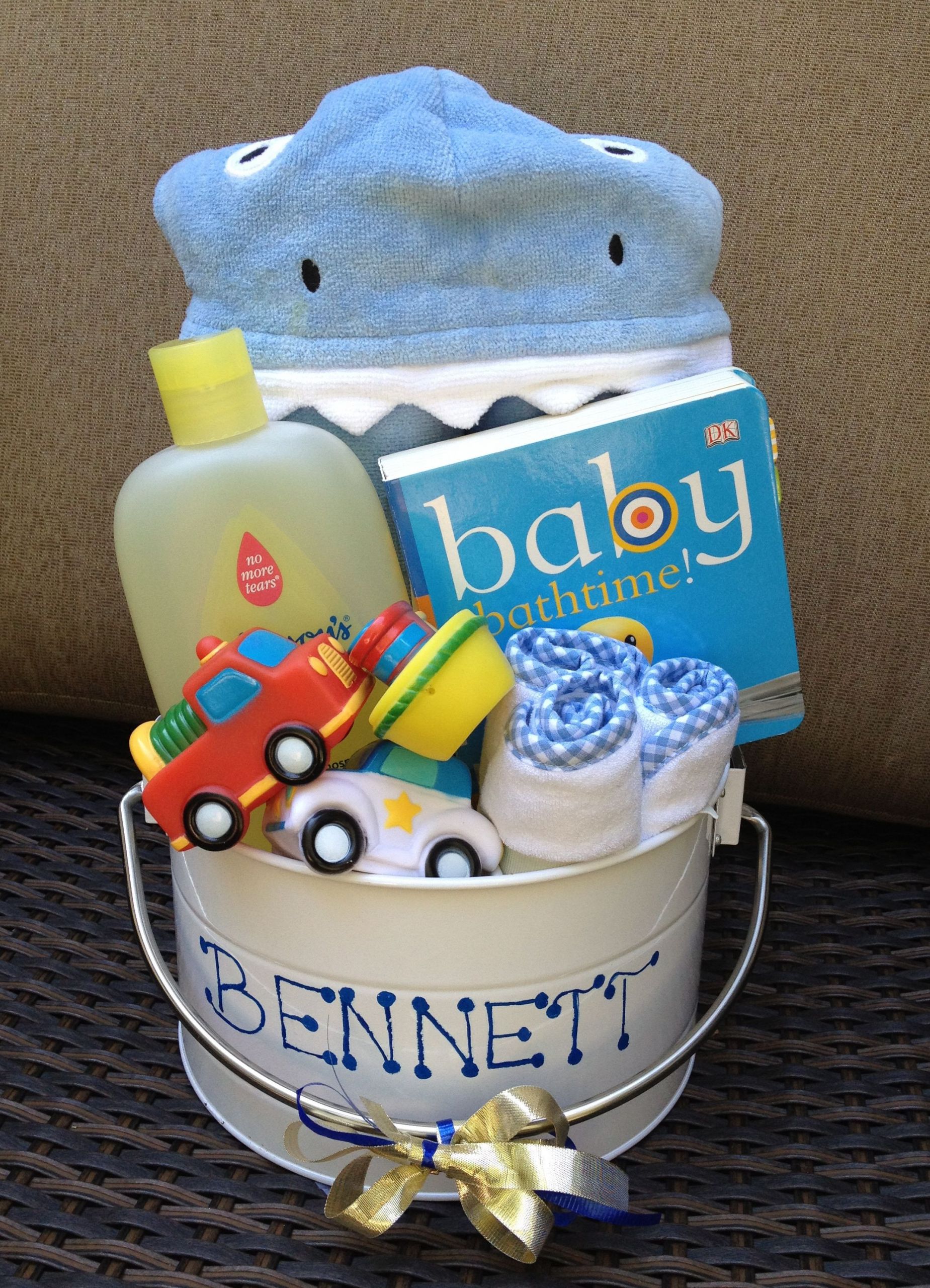 Baby Boy Gift Ideas Pinterest
 Baby Bath Bucket Perfect for baby shower ts for boy or