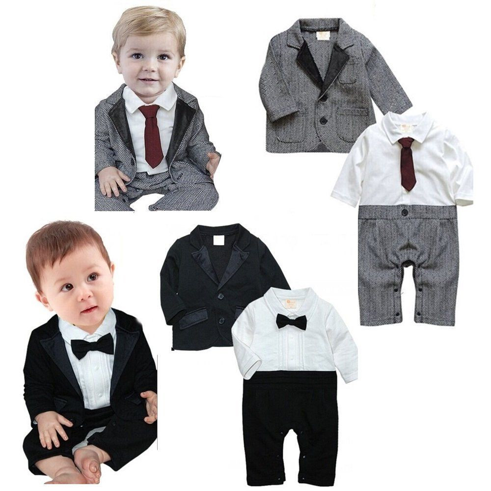 Baby Boy Party Clothes
 Baby Boy Wedding Christening Dressy Party Tuxedo Suit