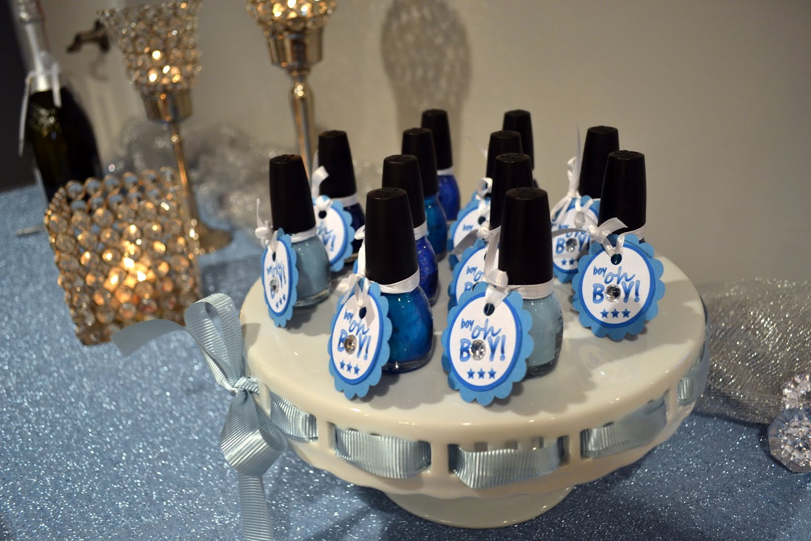 Baby Boy Party Favors
 first es love "Real Housewives" Baby Shower