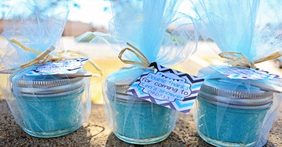 Baby Boy Party Favors
 Items similar to 50 4oz Sugar Scrub Baby Shower Party