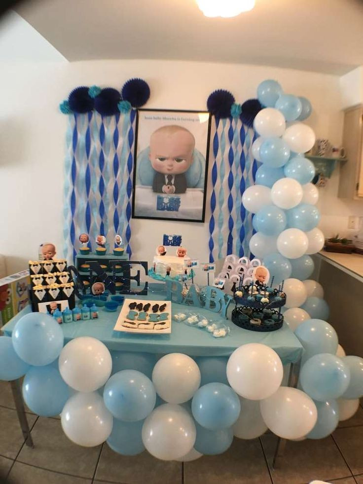 Baby Boys Birthday Party Ideas
 Mina K s Birthday Boss baby Gallery at Catch My