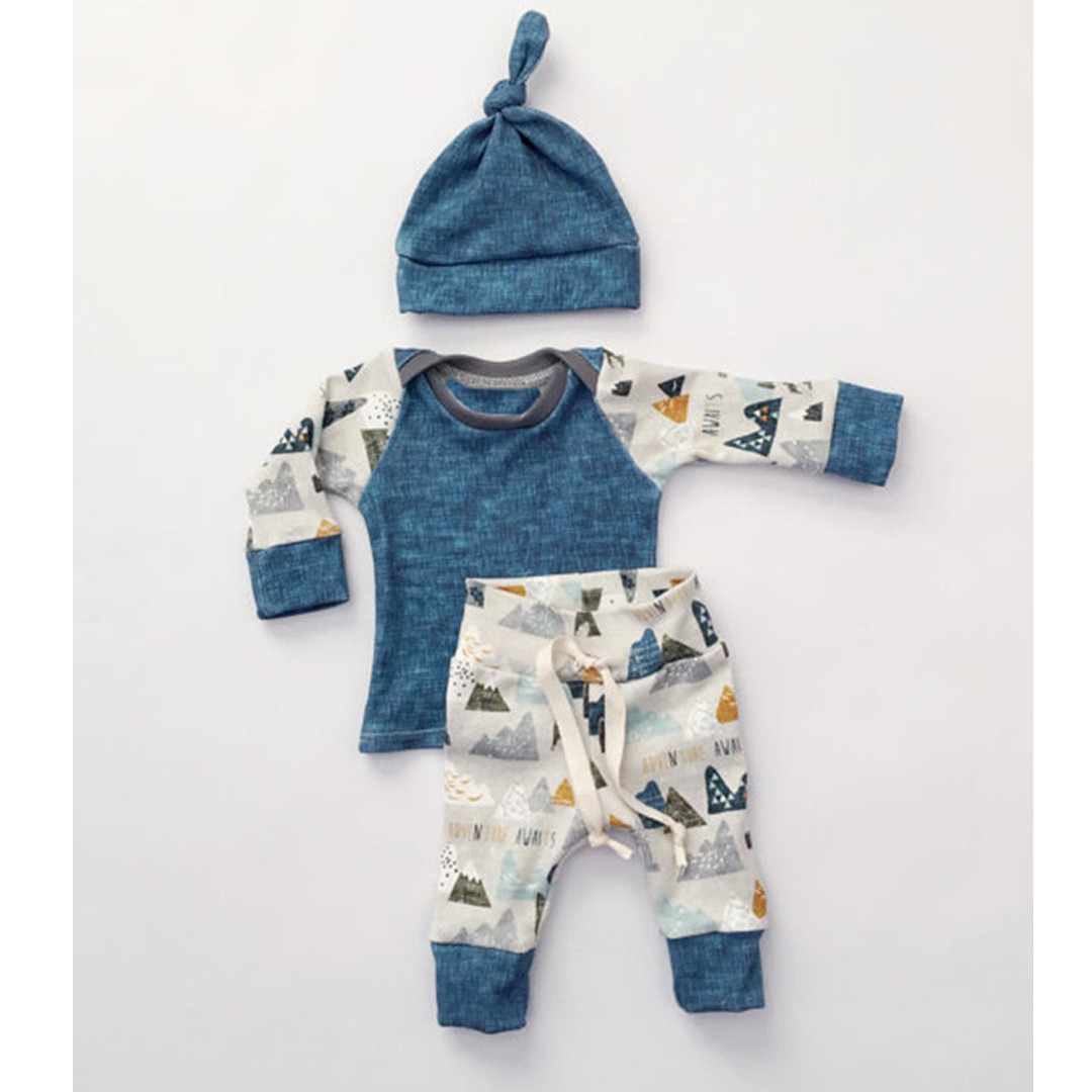 Baby Boys Fashion Clothes
 Fashion Baby Boy Clothes Newborn Outfits Autumn Boys Blue