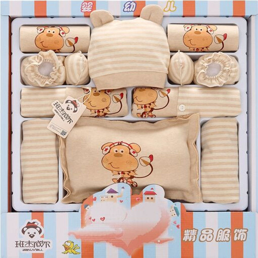 Baby Boys Gift Sets
 16 Pcs Sets Cotton Baby Newborn Gift Sets Cute Suit