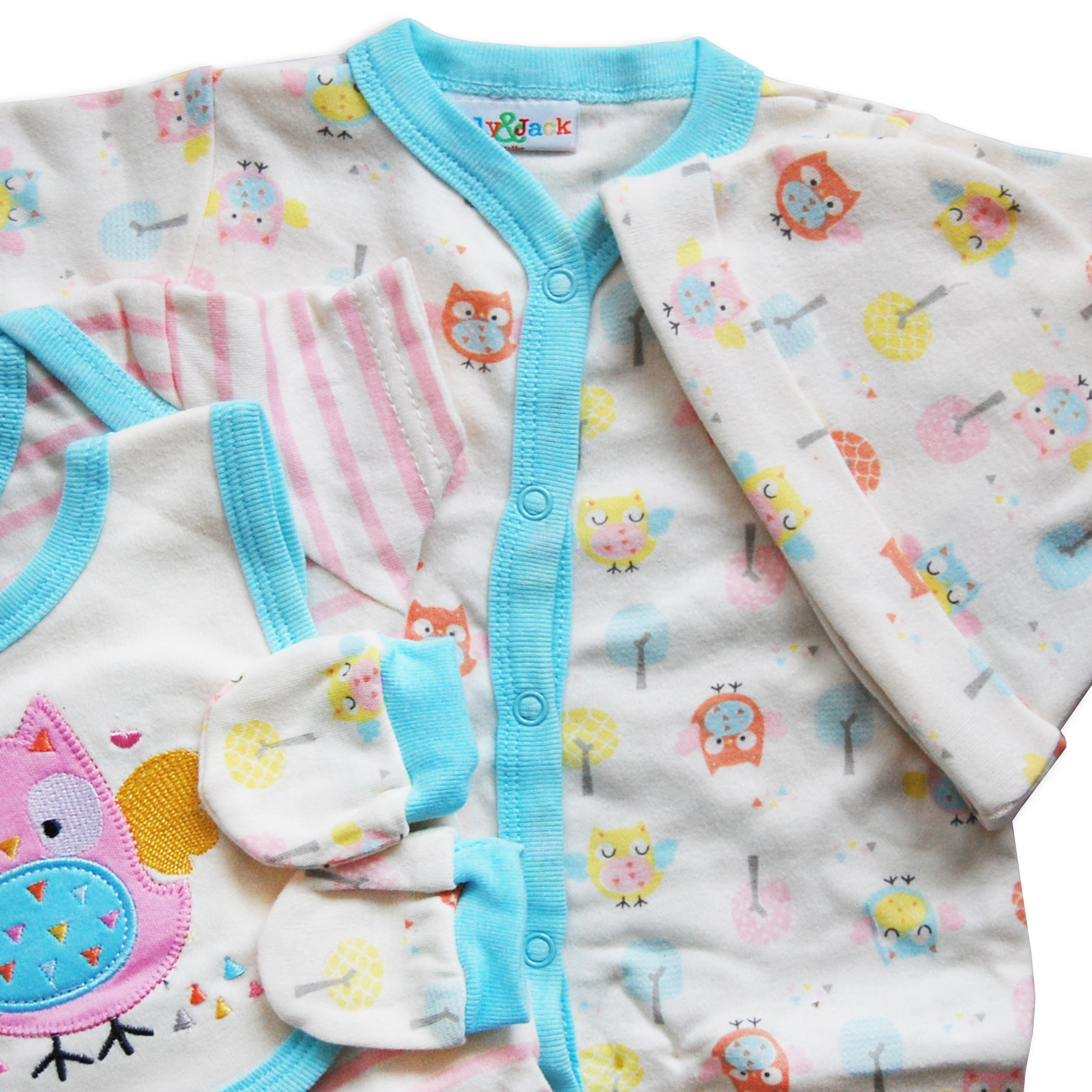 Baby Boys Gift Sets
 5 Piece Baby Boys Girls Layette Designer Clothing Gift Set