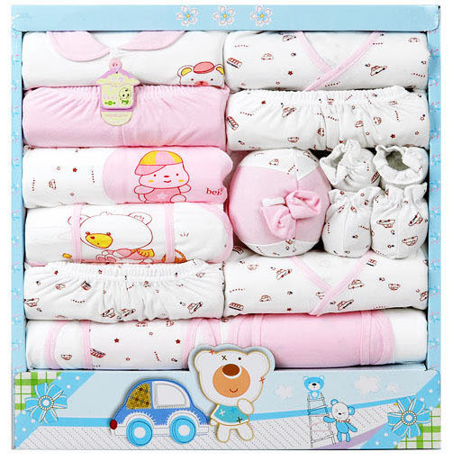 Baby Boys Gift Sets
 Retail New 2014 High Quality Cotton 18pcs Baby