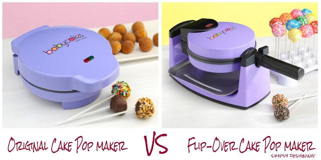 Baby Cakes Maker Recipes
 Flip Over Babycakes Cake Pop Maker vs Original Cake Pop Maker