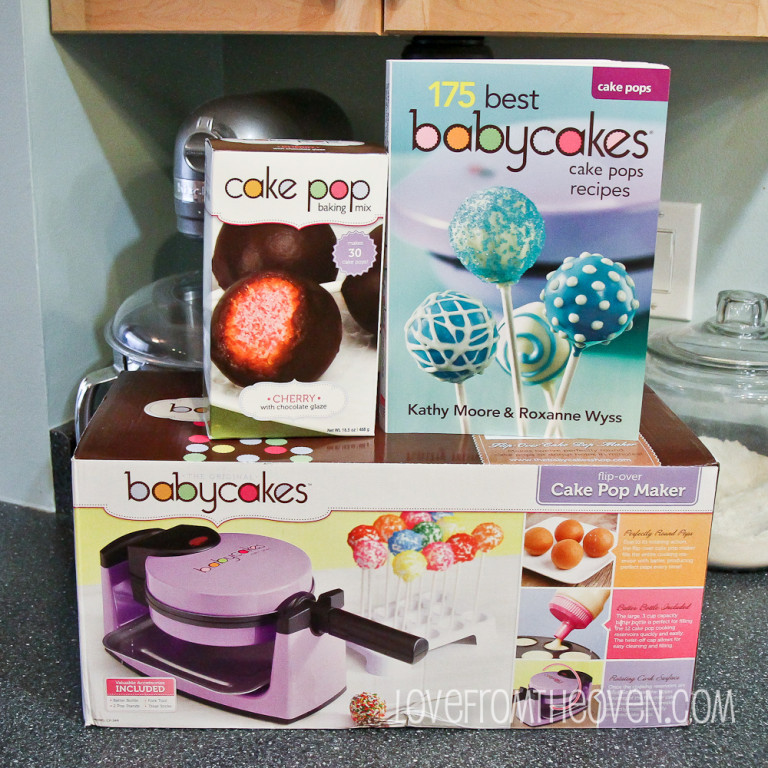 Baby Cakes Maker Recipes
 Babycakes Flip Over Cake Pop Maker Review • Love From The Oven