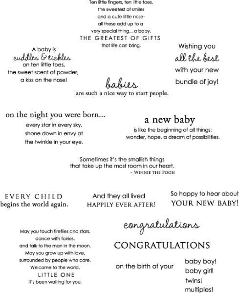 Baby Cards Quotes
 Baby Boy Quotes For Cards QuotesGram