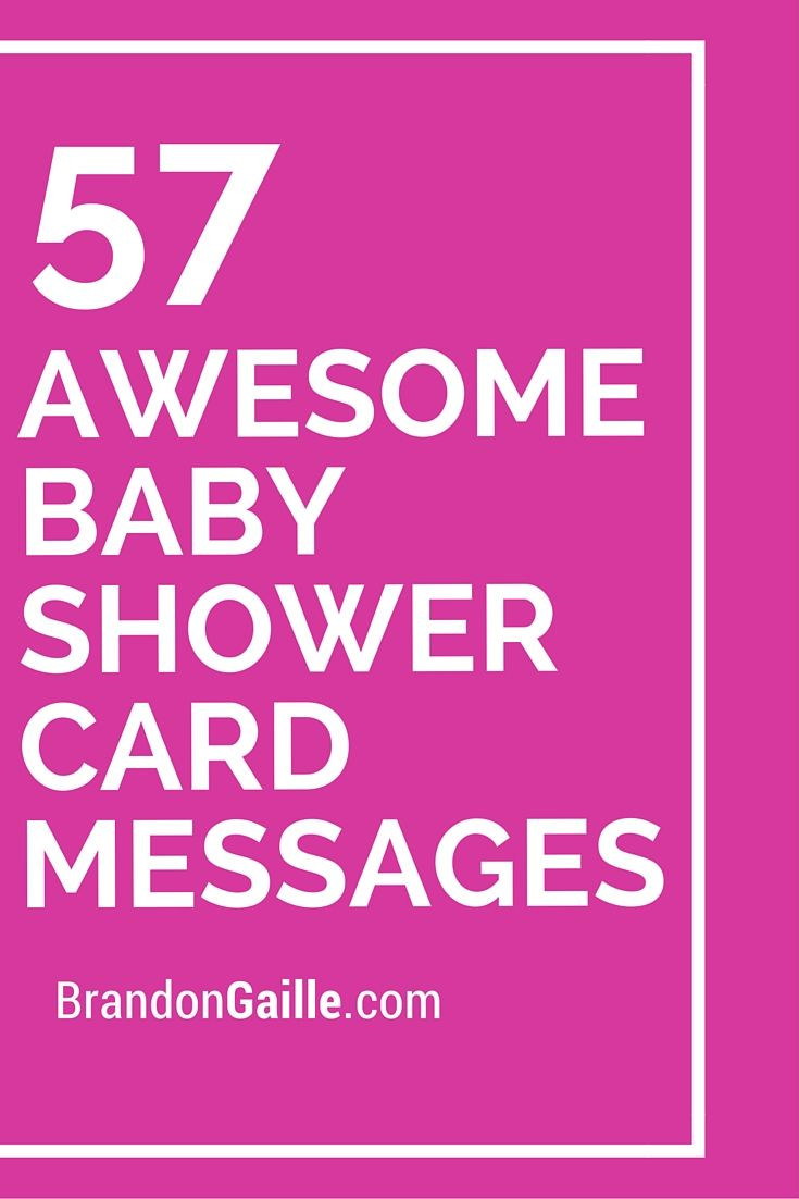 Baby Cards Quotes
 59 Awesome Baby Shower Card Messages