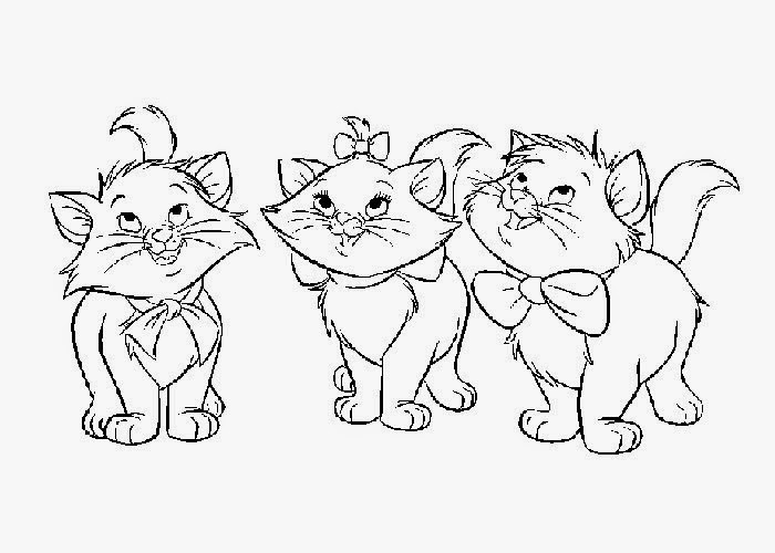 Baby Cat Coloring Pages
 Baby cats coloring pages