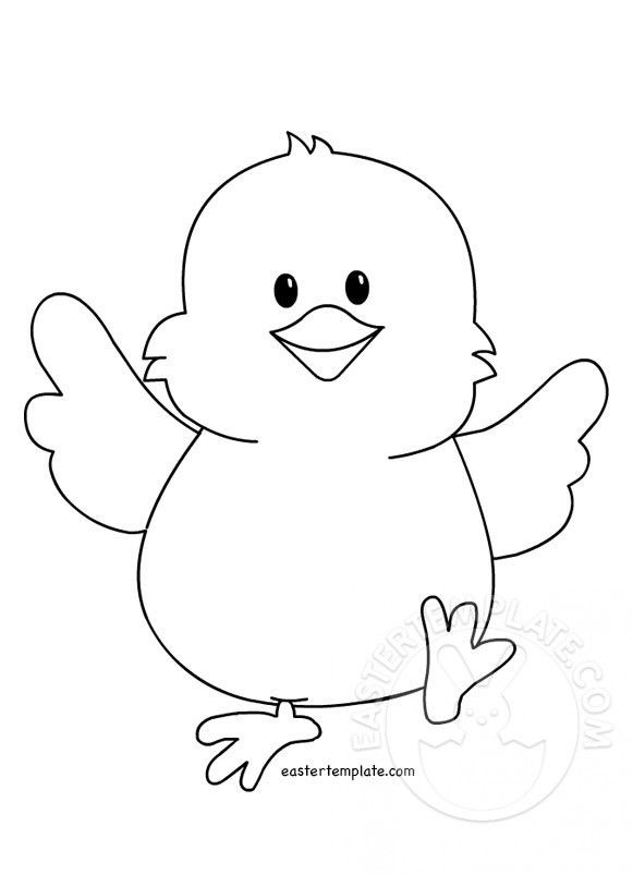 Baby Chick Coloring Page
 Related image Easter