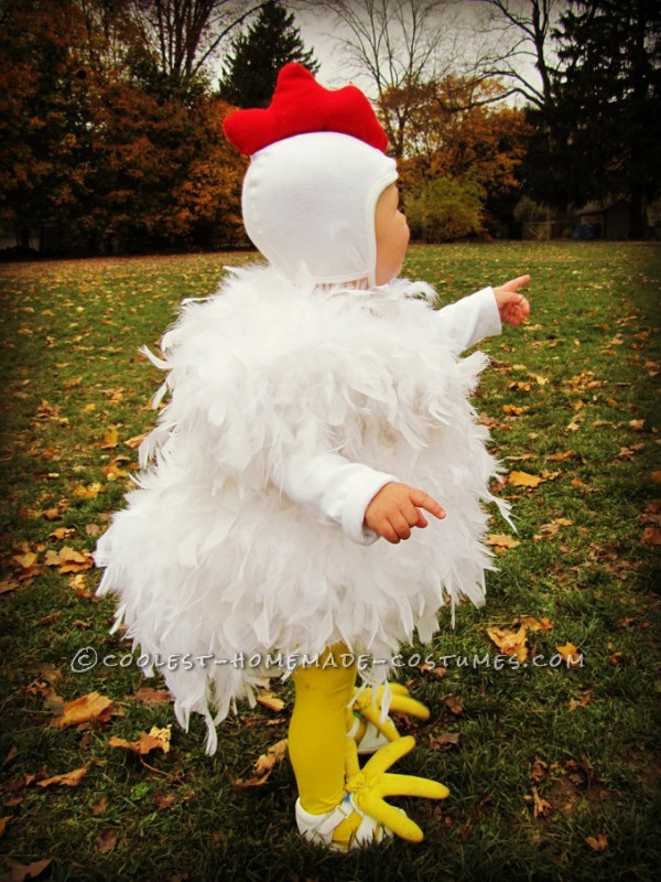 Baby Chicken Costume DIY
 Cutest Chicken Homemade Costume