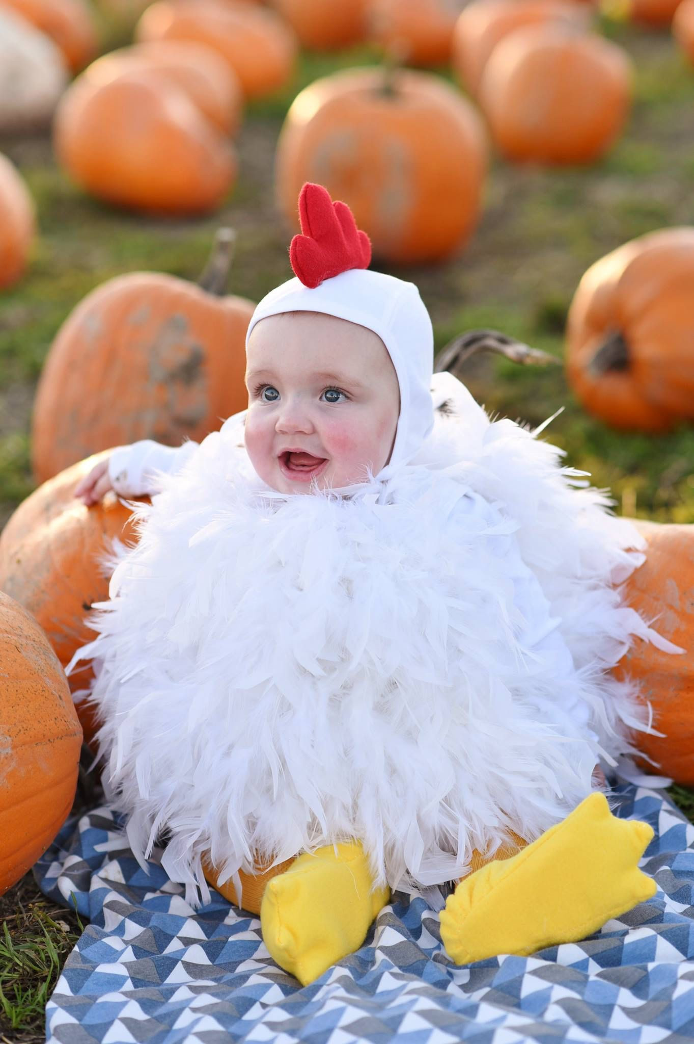 Baby Chicken Costume DIY
 DIY Baby Chicken Halloween Costume in 2019