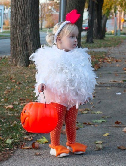 Baby Chicken Costume DIY
 Making a Chicken Costume