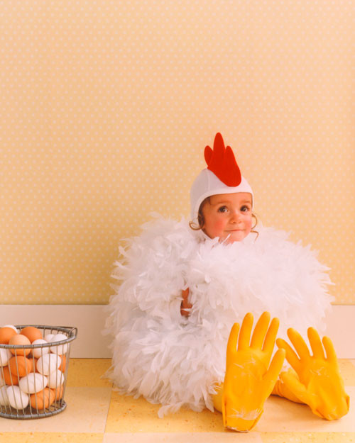 Baby Chicken Costume DIY
 Cute Animal Halloween Costume Ideas for Kids Design Dazzle