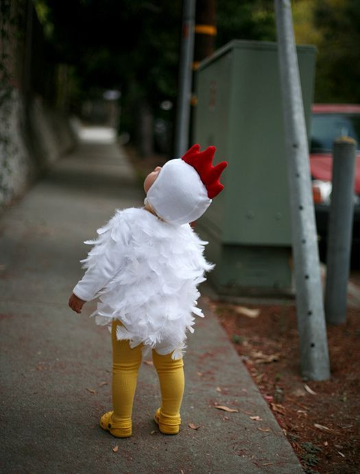 Baby Chicken Costume DIY
 Mini Chicken Costume for Carnival Mummy Mag