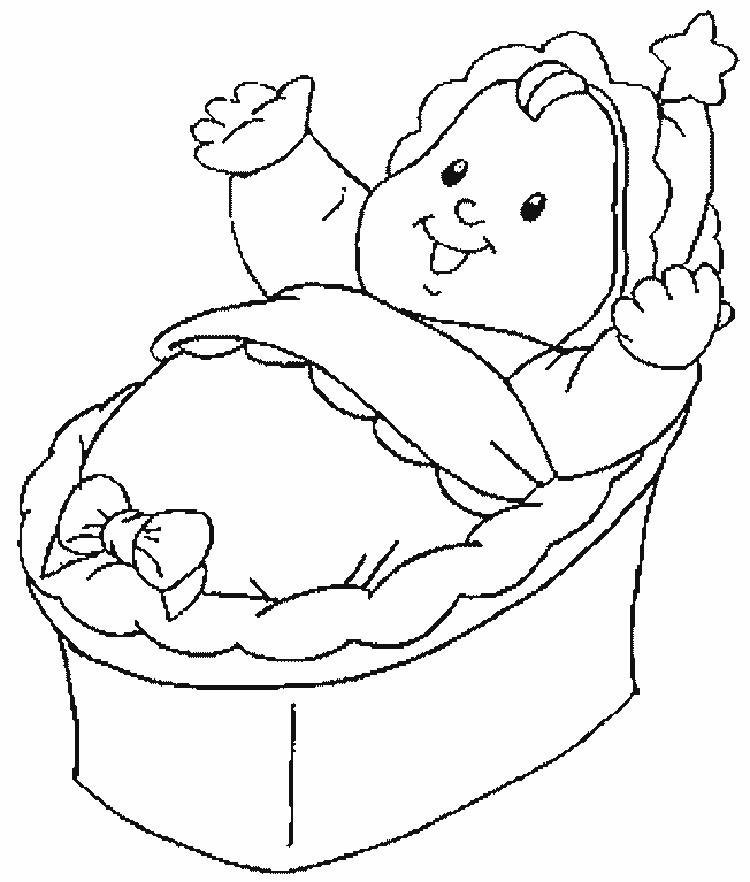 Baby Coloring Pages For Kids
 Free Printable Baby Coloring Pages For Kids