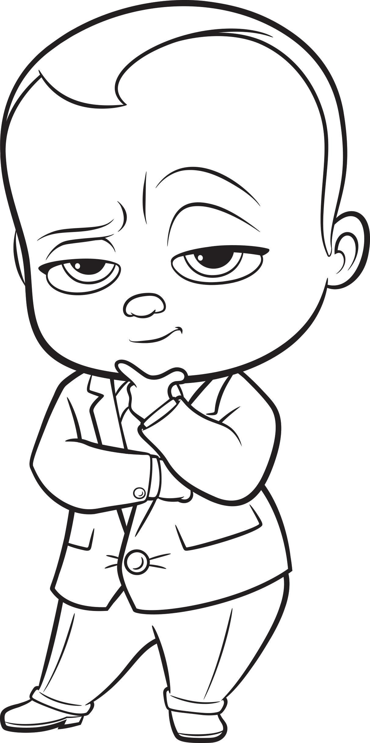 Baby Coloring Pages For Kids
 Boss Baby Coloring Pages Best Coloring Pages For Kids