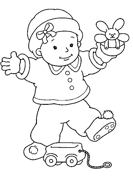 Baby Coloring Pages For Kids
 transmissionpress Baby Coloring Pages for Kids