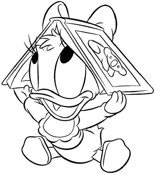 Baby Daisy Duck Coloring Pages
 Baby Daisy Duck Disney Coloring Page Disney