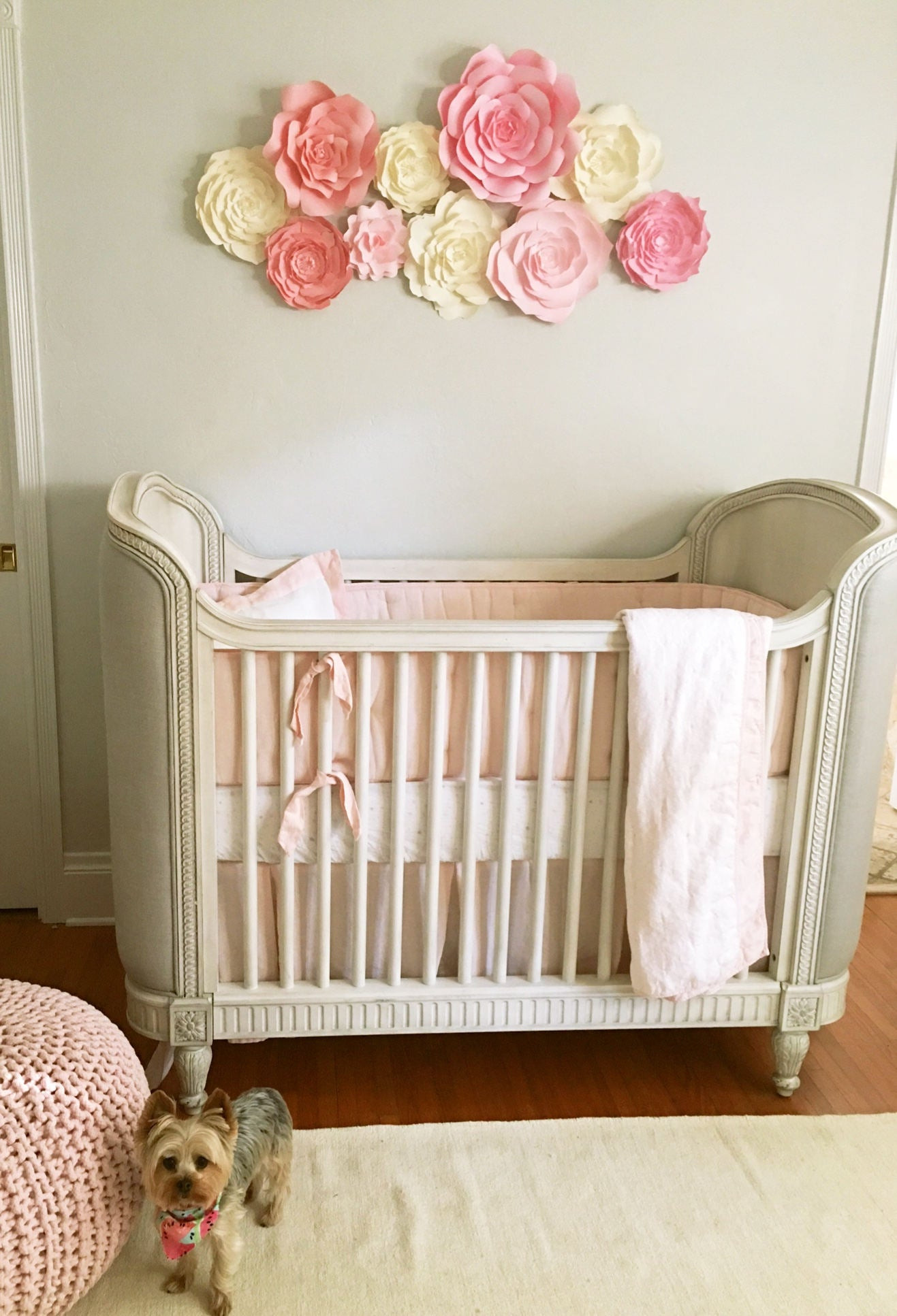 Baby Decor For Nursery
 Baby nursery wall decor paper flowers for girls nursery