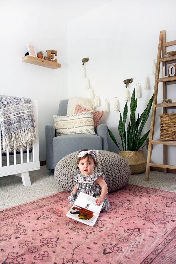 Baby Decor Room
 Boho Chic Girl s Nursery Reveal