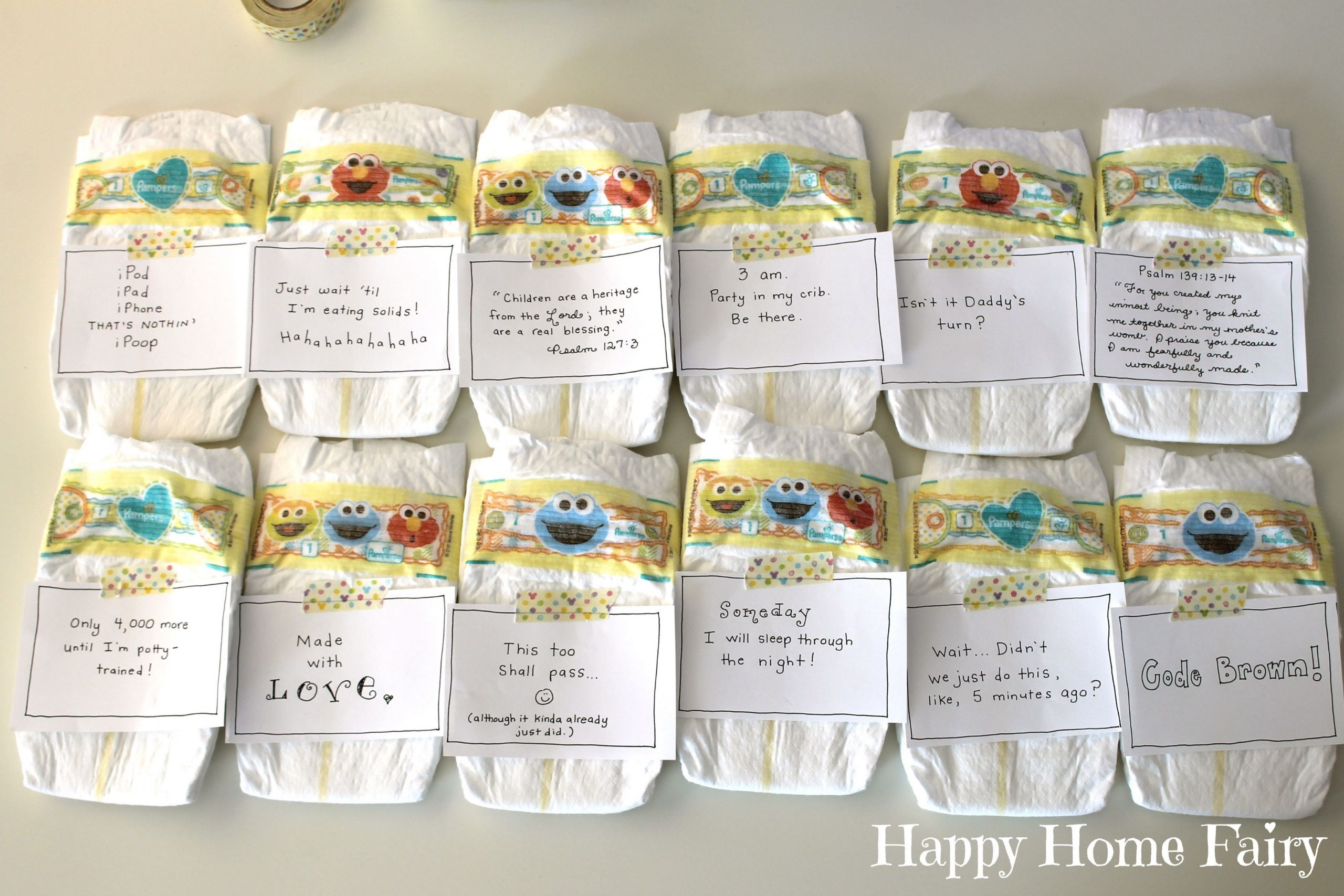 Baby Diaper Quotes
 Midnight Messages for New Mommies FREE Printable
