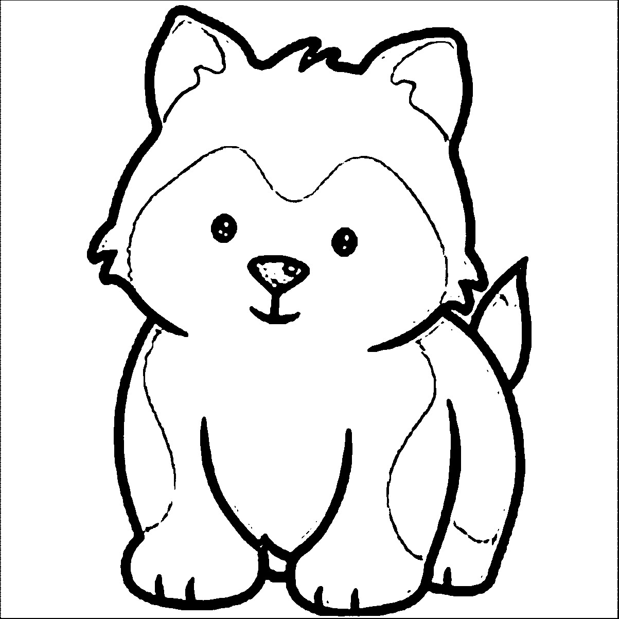 Baby Dog Coloring Pages
 puppy coloring pages – ExploreDogs