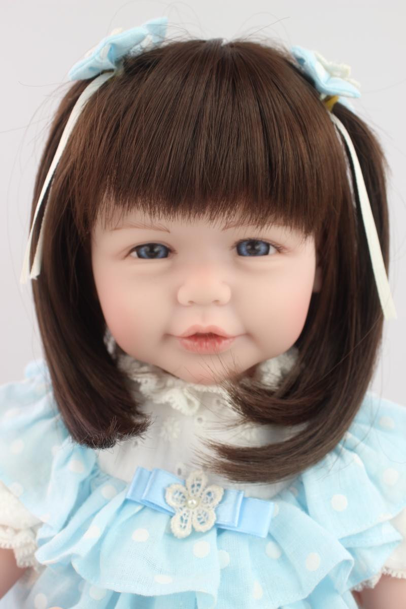 Baby Dolls With Long Hair
 Aliexpress Buy New 52cm reborn baby dolls lifelike