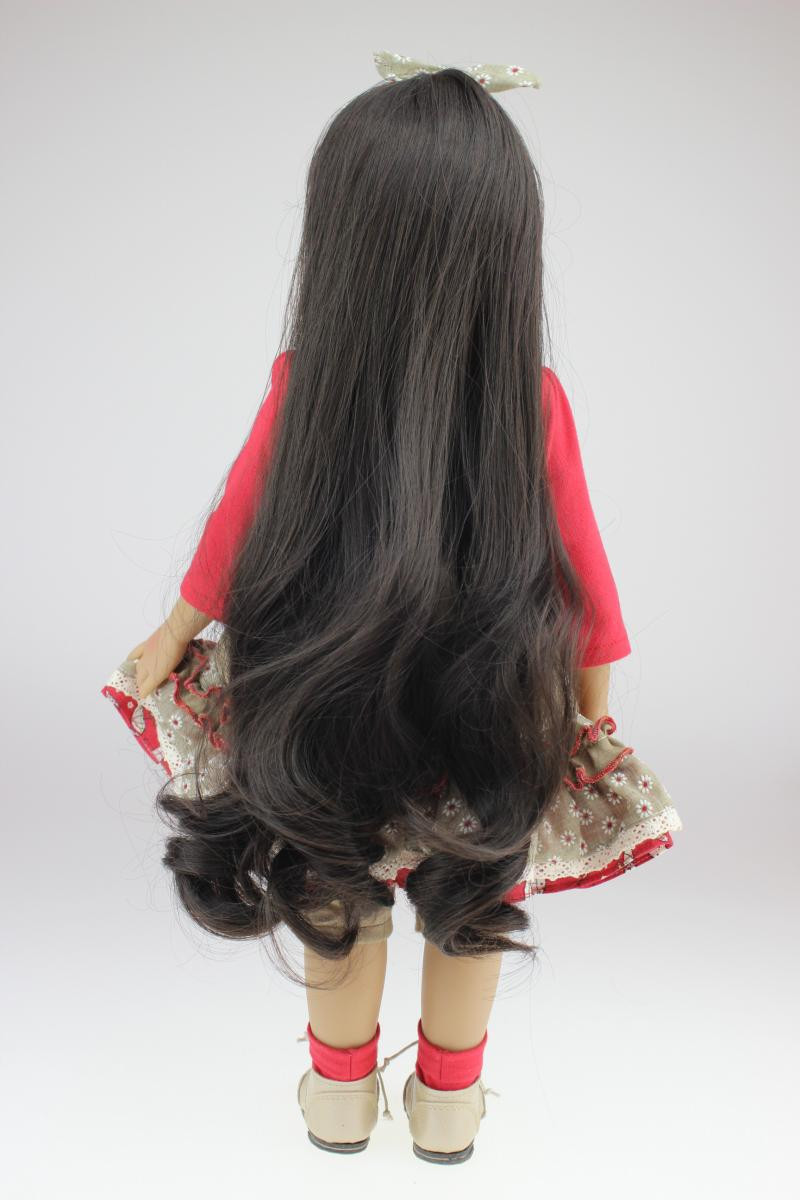 Baby Dolls With Long Hair
 ộ ộ ༽18 45CM American GIRL GIRL Dolls Black Long Hair