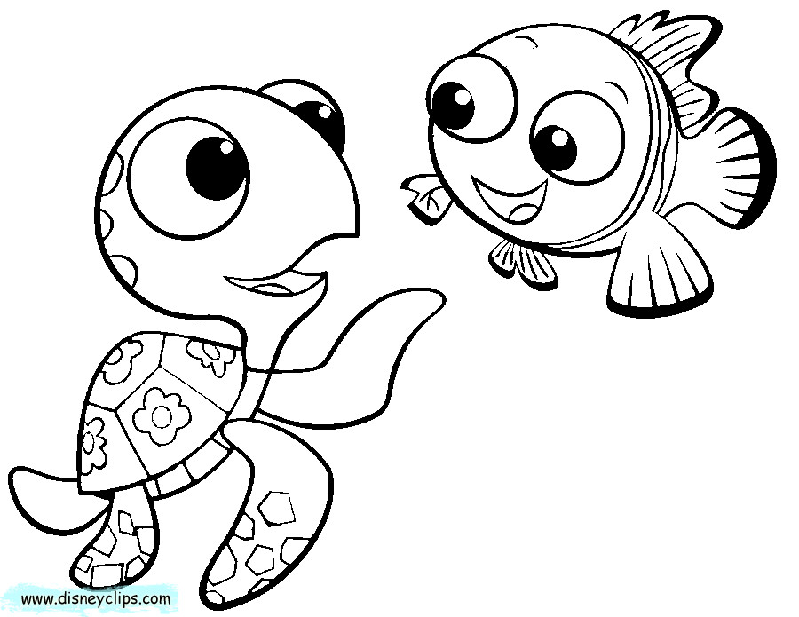 Baby Dory Coloring Pages
 Pin on Kaye