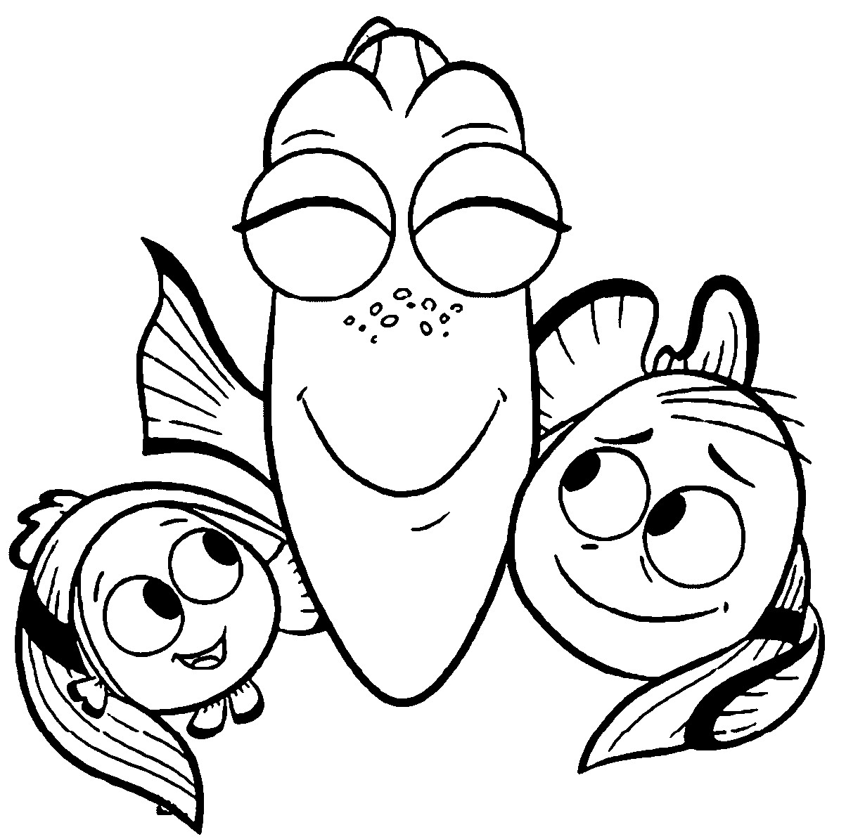 Baby Dory Coloring Pages
 Dory Coloring Pages Best Coloring Pages For Kids