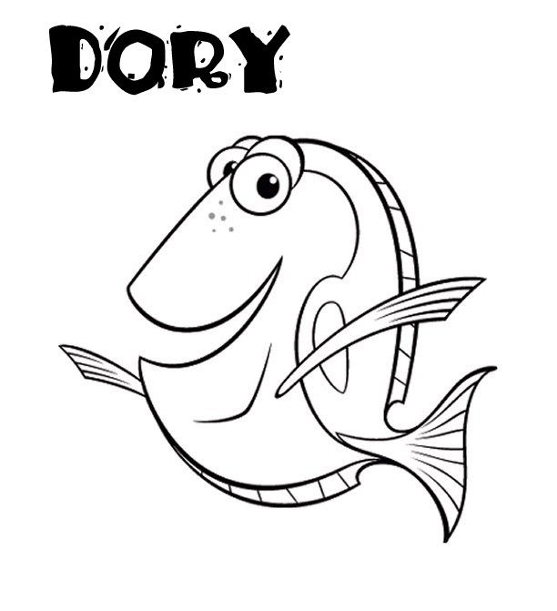 Baby Dory Coloring Pages
 FUN & LEARN Free worksheets for kid รวมภาพระบายสี free