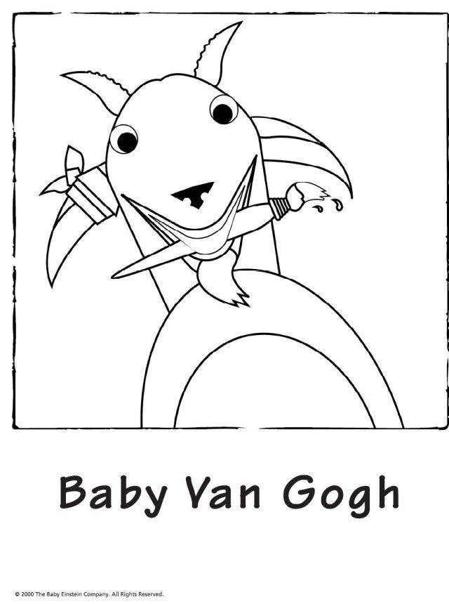 Baby Einstein Coloring Pages
 Baby Einstein Elephant Coloring Page 20 Coloring Pages