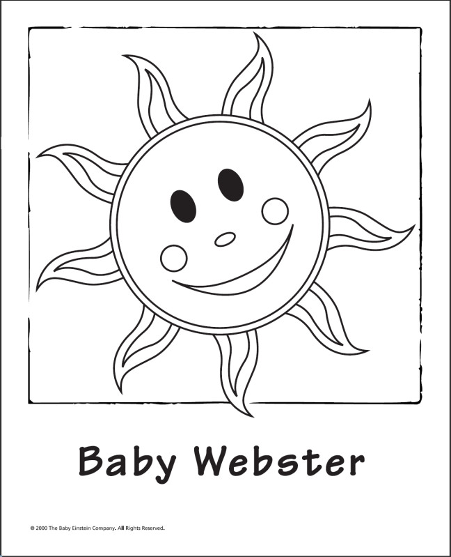 Baby Einstein Coloring Pages
 Baby Einstein Coloring Pages Sketch Coloring Page