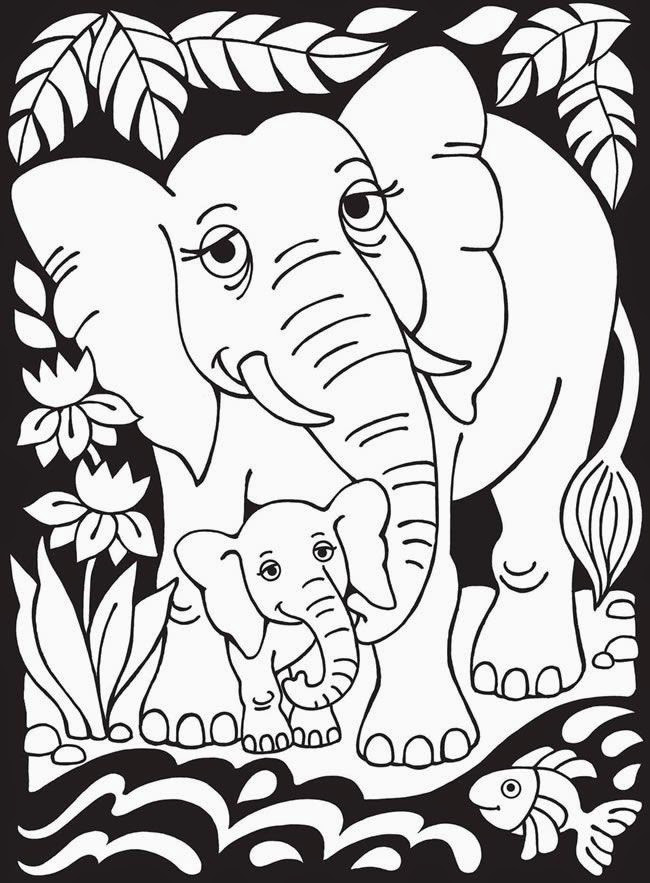 Baby Elephant Coloring Pages
 Fun Learning with Baby Elephant Coloring Pages Best DIY