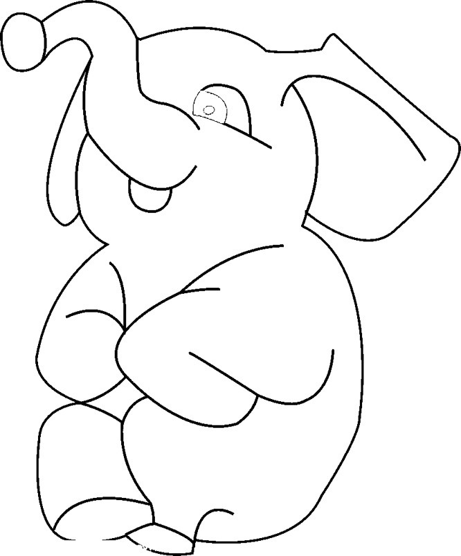 Baby Elephant Coloring Pages
 transmissionpress Baby Elephant Coloring Pages