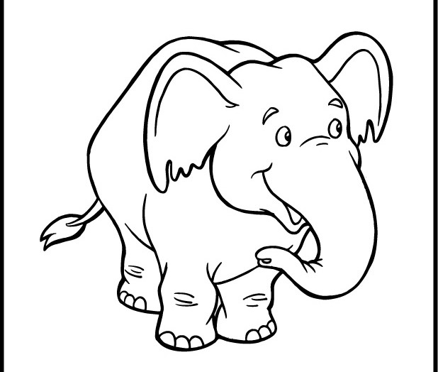 Baby Elephant Coloring Pages
 Baby Elephant Coloring Pages Animal