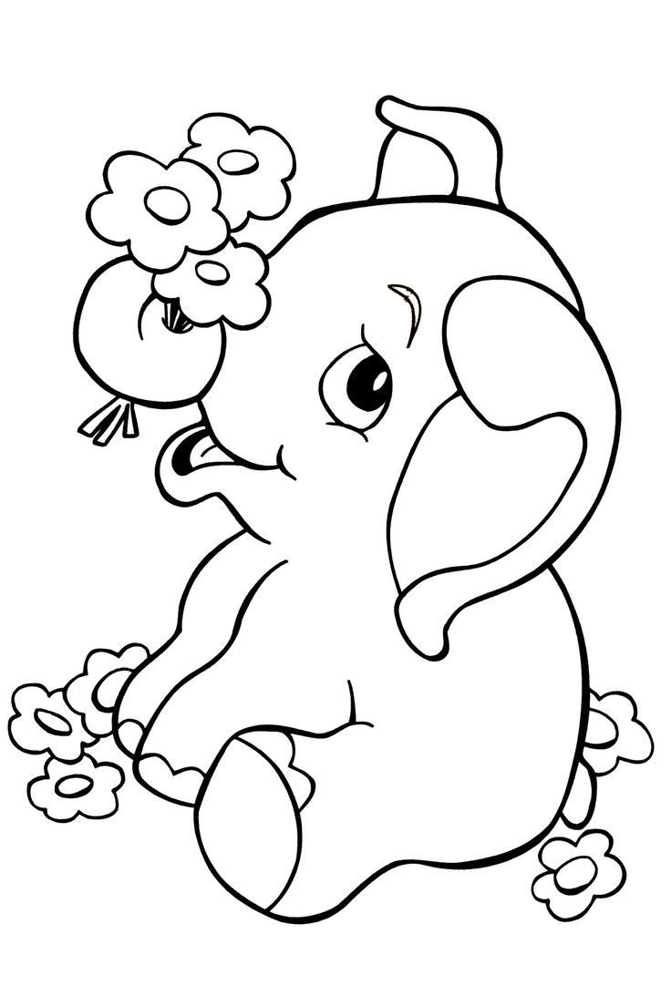 Baby Elephant Coloring Pages
 baby elephant coloring pages Baby elephant