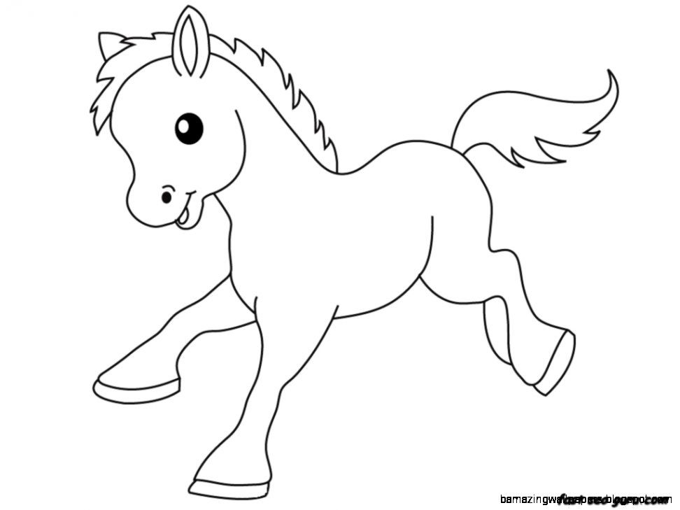 Baby Farm Animal Coloring Pages
 Baby Animal Drawings For Kids