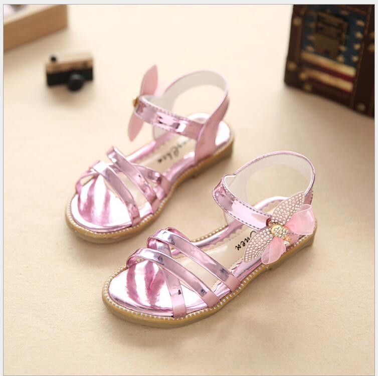Baby Fashion Shoes
 Girls Sandal Glitter Letters 2018 new Brand Baby Girls