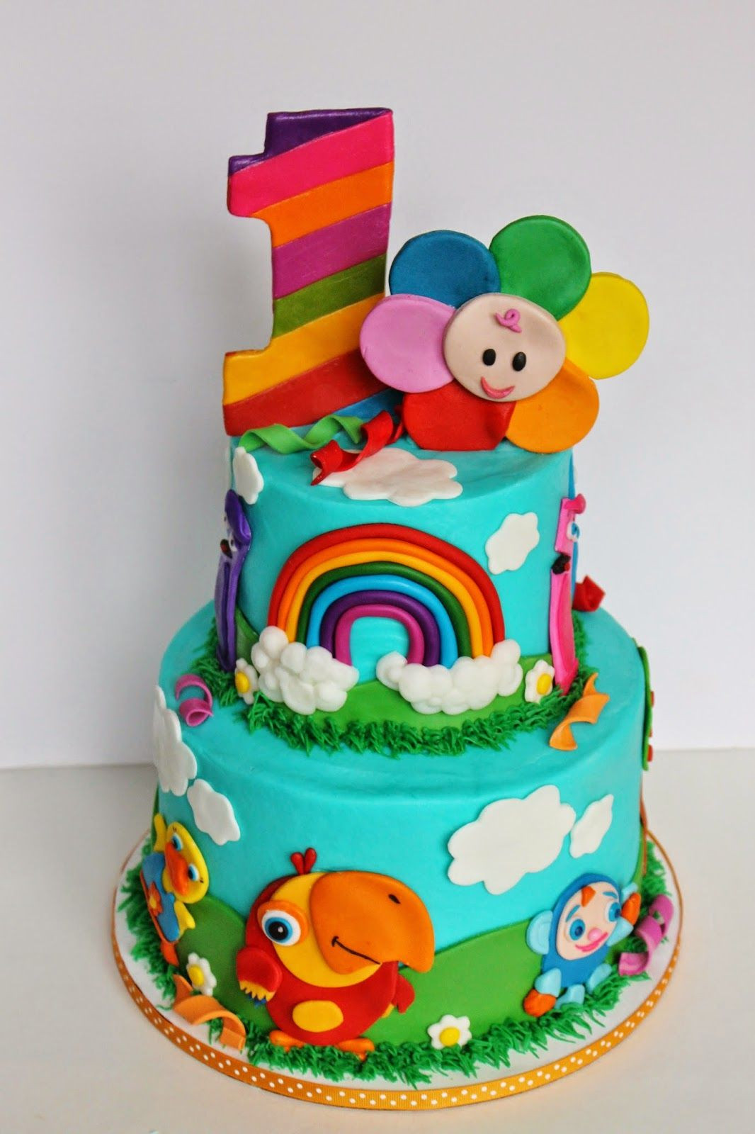 Baby First Birthday Cake Recipe
 And Everything Sweet Baby s First TV