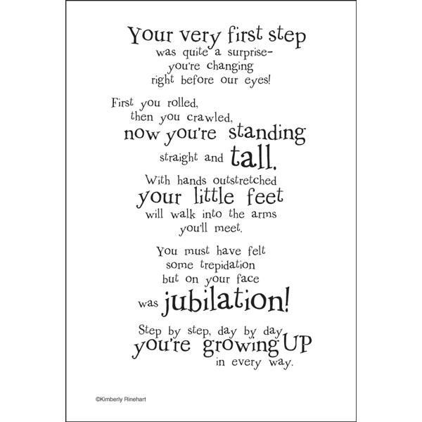 Baby First Step Quotes
 Pin by Michelle Cannamela on Scrapbooking