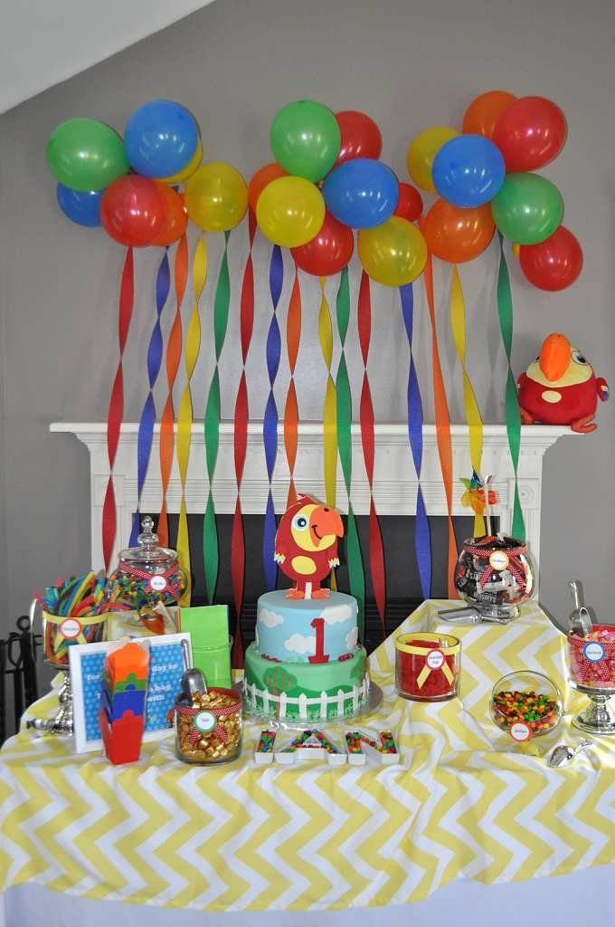 Baby First Tv Birthday Party
 Pin by Shannon Stevens on VocabuLarry Birthday Ideas in