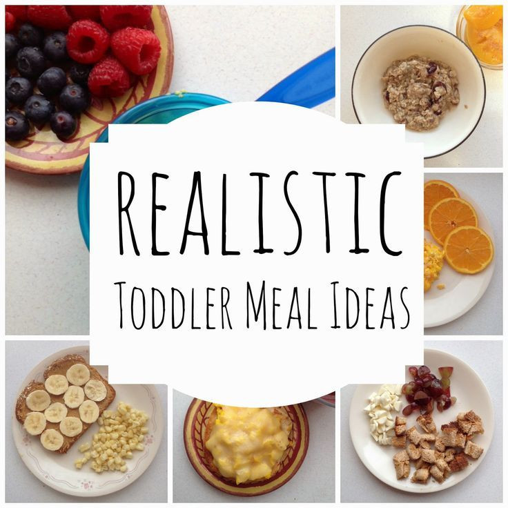 Baby Food Recipe For 1 Year Old
 Realistic Toddler Meal Ideas